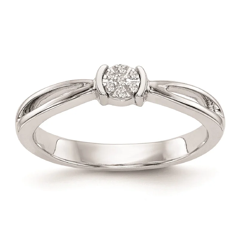 Unlock Unbeatable Jewelry Deals Before They’Re Gone 1/3 CTW Diamond Promise Ring in 14KT White Gold; Size 7 Unlock Unbeatable Jewelry Deals Before They’Re Gone 1/3 CTW Diamond Promise Ring in 14KT White Gold; Size 7