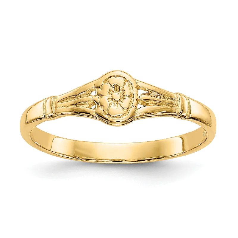 Premium Diamond Jewelry At Once-In-A-Lifetime Discounts 14KT Yellow Gold Baby Ring; Size 2.2 Premium Diamond Jewelry At Once-In-A-Lifetime Discounts 14KT Yellow Gold Baby Ring; Size 2.2