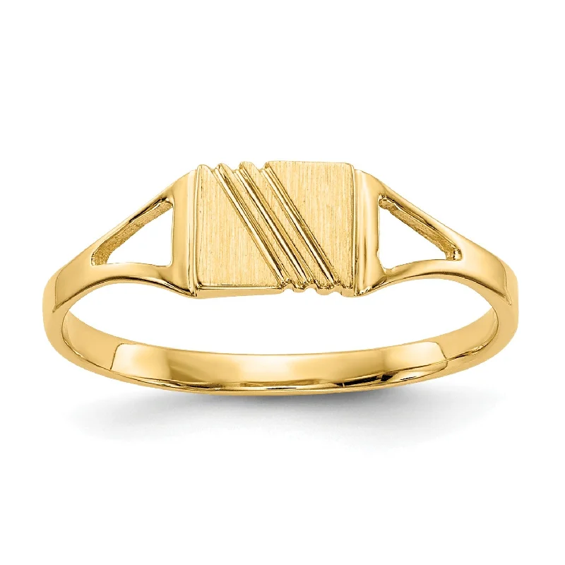 Affordable Luxury Jewelry For Every Occasion 14KT Yellow Gold Childrens Ring; Size 3 Affordable Luxury Jewelry For Every Occasion 14KT Yellow Gold Childrens Ring; Size 3