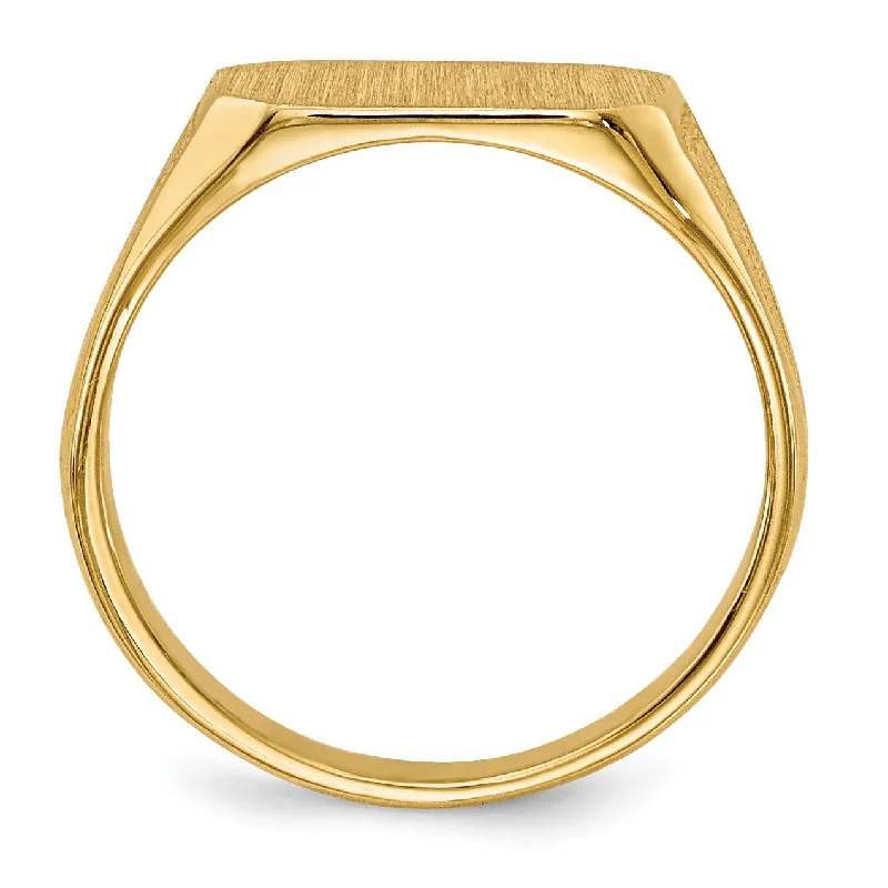 Celebrate With Sparkle – Jewelry Sale Now Live 14KT Yellow Gold Signet Ring; Size 3 Celebrate With Sparkle – Jewelry Sale Now Live 14KT Yellow Gold Signet Ring; Size 3