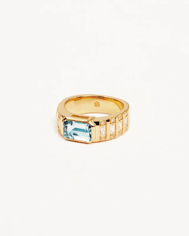 Discounted Luxury Jewelry – Shine Without The Splurge 18k Gold Vermeil Calm Your Soul Topaz Ring Discounted Luxury Jewelry – Shine Without The Splurge 18k Gold Vermeil Calm Your Soul Topaz Ring
