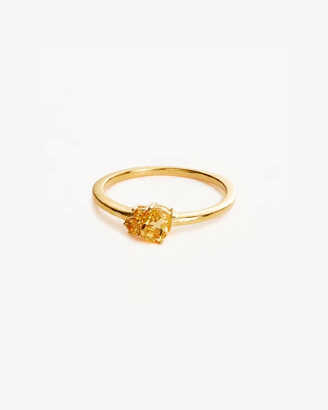 Exclusive Gemstone Jewelry Markdowns – Shop Now 18k Gold Vermeil Kindred Birthstone Ring - November Exclusive Gemstone Jewelry Markdowns – Shop Now 18k Gold Vermeil Kindred Birthstone Ring - November