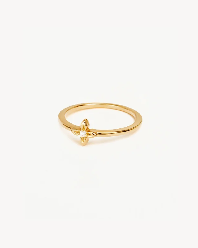 Discounted Jewelry For A Glamorous Look 18k Gold Vermeil Live in Light Ring