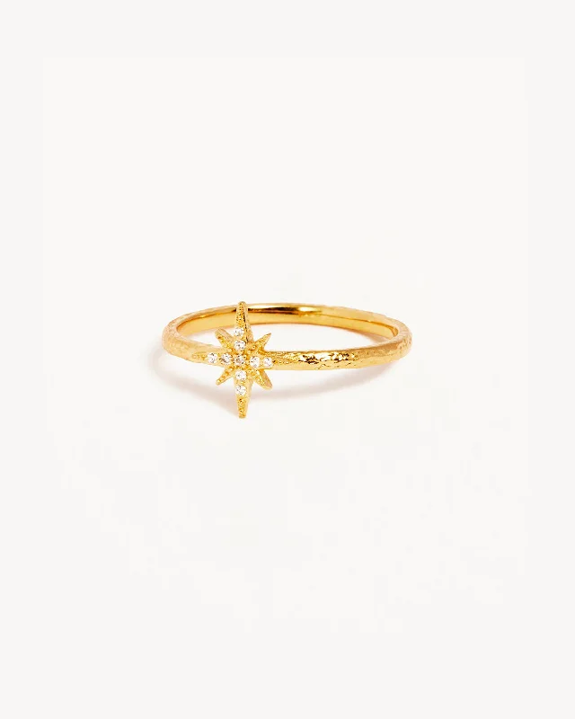 Make Your Outfit Shine With Discounted Jewelry 18k Gold Vermeil Starlight Ring