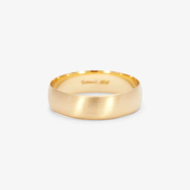 High-Quality Gemstone Jewelry For Special Occasions MR0129 | 5.5mm Rounded Bare Band High-Quality Gemstone Jewelry For Special Occasions MR0129 | 5.5mm Rounded Bare Band