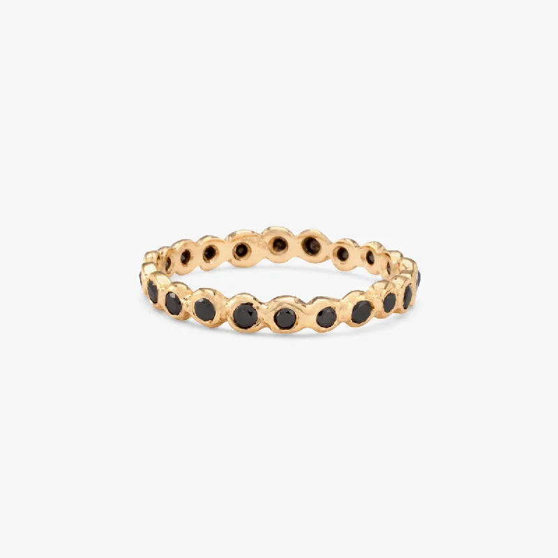 Gorgeous Jewelry, Limited-Time Savings R1101BK | Black Diamond Circle Eternity Band Gorgeous Jewelry, Limited-Time Savings R1101BK | Black Diamond Circle Eternity Band