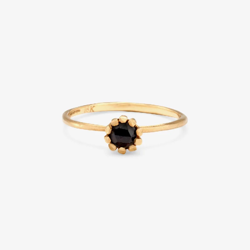 Shop Dazzling Jewelry With Special Promotional Discounts R2606BK | Black Diamond Flower Ring Shop Dazzling Jewelry With Special Promotional Discounts R2606BK | Black Diamond Flower Ring