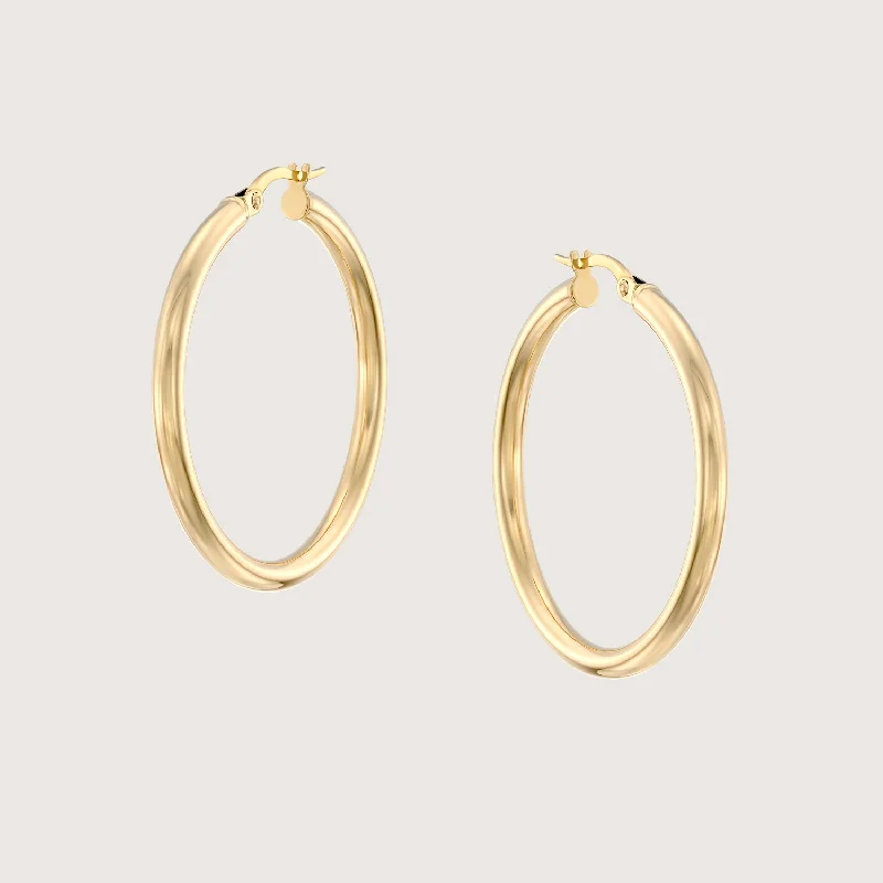 High-End Sparkle, Low-End Prices – Jewelry Sale Live Brandy Gold Hoop Earring 26 mm High-End Sparkle, Low-End Prices – Jewelry Sale Live Brandy Gold Hoop Earring 26 mm