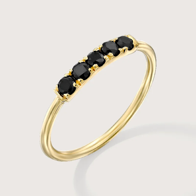 Timeless Jewelry Styles At Wallet-Friendly Prices Candy Gold Ring Black Diamonds