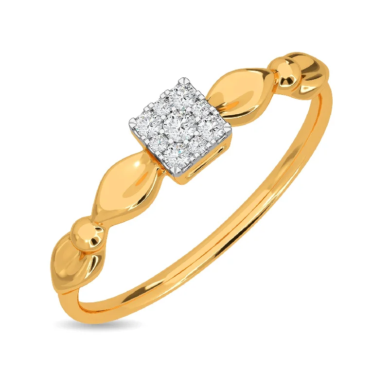 Grab Stylish Jewelry Before The Sale Ends Centre Square Arch Curve Ring