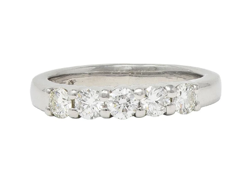 Exclusive Jewelry Sale Event – Shop Now Contemporary 0.50 CTW Diamond Platinum Stacking Wedding Band Ring Exclusive Jewelry Sale Event – Shop Now Contemporary 0.50 CTW Diamond Platinum Stacking Wedding Band Ring