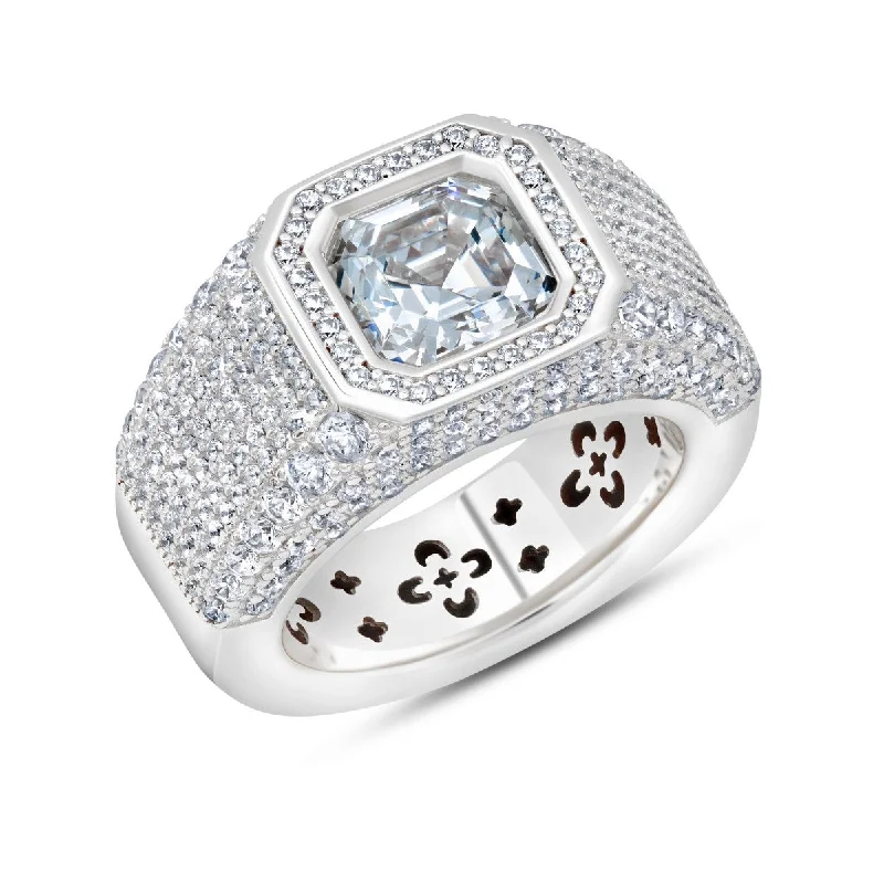 Jewelry Clearance Event – Stock Up Before It's Over Crislu Platinum Plated Sterling Silver and Asscher Cubic Zirconia Ring. Size 10 Jewelry Clearance Event – Stock Up Before It's Over Crislu Platinum Plated Sterling Silver and Asscher Cubic Zirconia Ring. Size 10