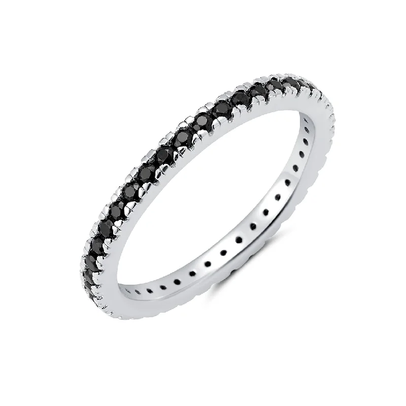 Luxury Jewelry Sale – Sparkle For Less Crislu Platinum Plated Sterling Silver and Cubic Zirconia Eternity Band Luxury Jewelry Sale – Sparkle For Less Crislu Platinum Plated Sterling Silver and Cubic Zirconia Eternity Band