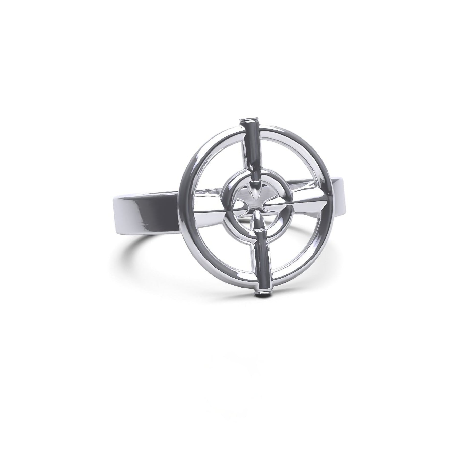 Personalized Jewelry At Special Discount Rates CROSSHAIR RING