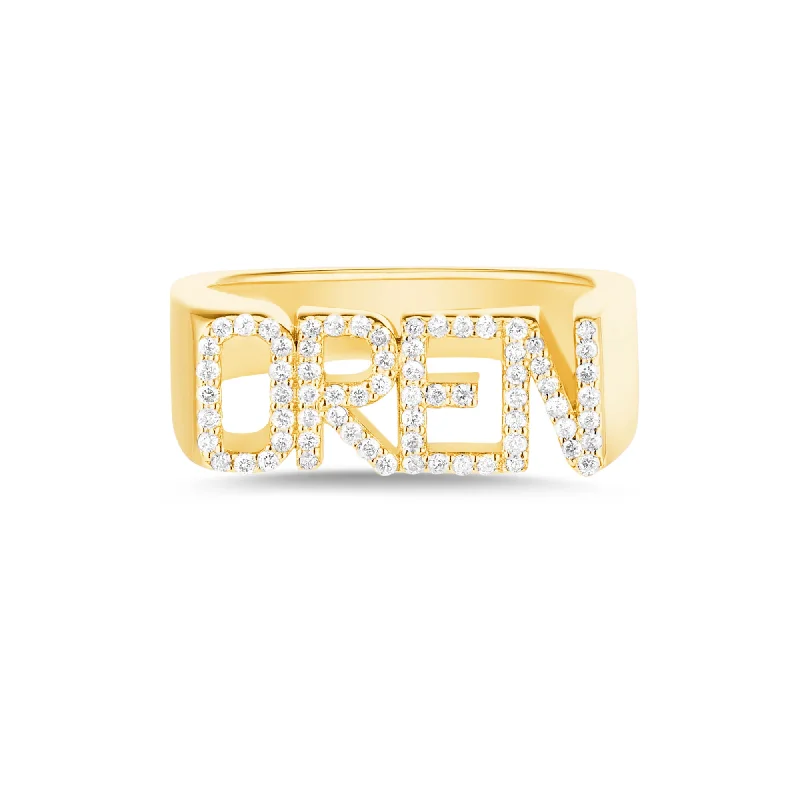 Luxury Meets Affordability – Jewelry Sale Now Live Custom Diamond Name Ring