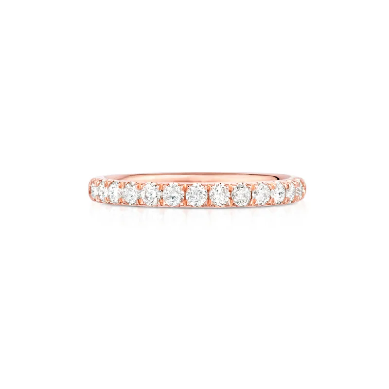 Romantic Heart-Shaped Jewelry For Special Gifts Diamond Band