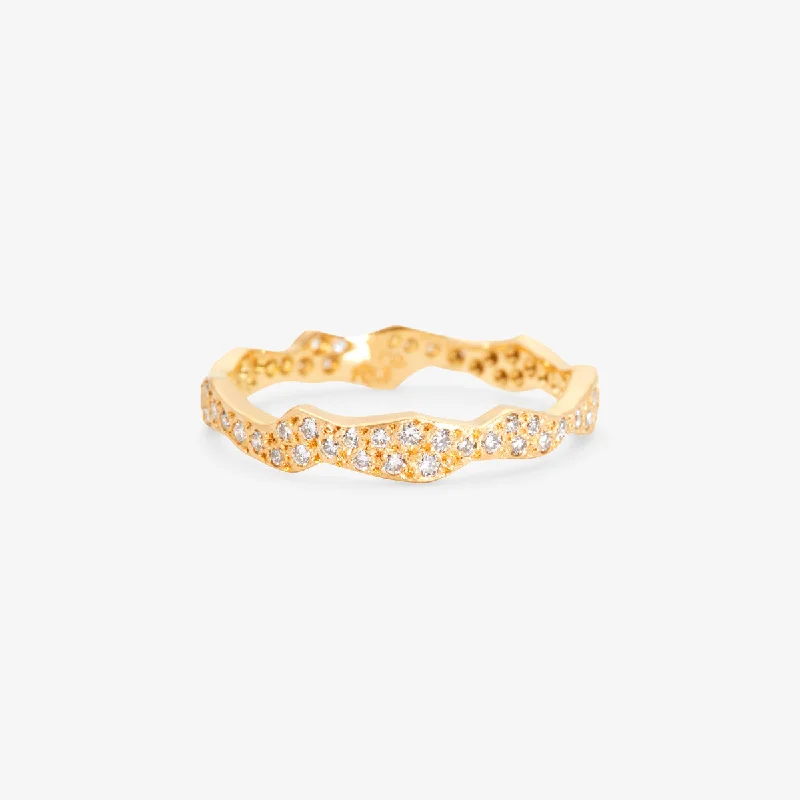 Timeless Jewelry Styles At Wallet-Friendly Prices R9501W | Diamond Milky Way Band