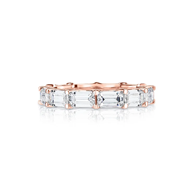 Sparkle For Less – Shop Our Limited-Time Jewelry Deals East-West Emerald Eternity Band Sparkle For Less – Shop Our Limited-Time Jewelry Deals East-West Emerald Eternity Band
