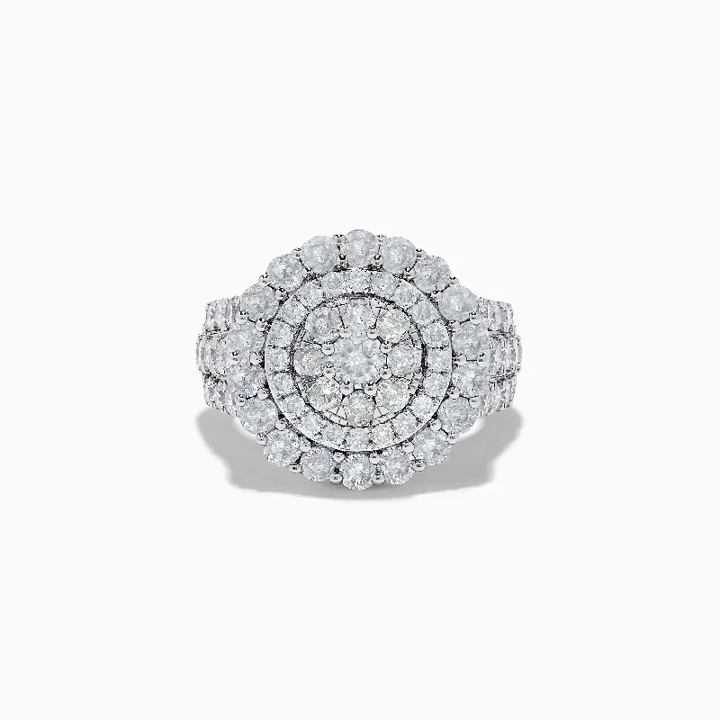 Jewelry Deals That Outshine The Rest Bouquet 14K White Gold Diamond Ring
