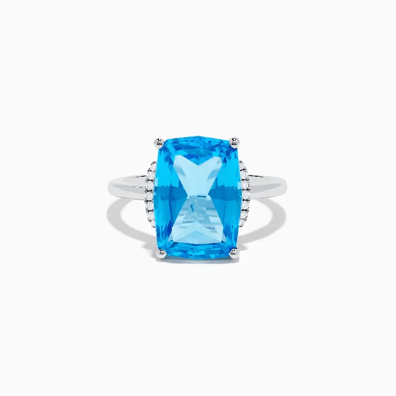 Elegant Necklaces And Bracelets At Limited-Time Offers Ocean Bleu 14K White Gold Blue Topaz and Diamond Ring Elegant Necklaces And Bracelets At Limited-Time Offers Ocean Bleu 14K White Gold Blue Topaz and Diamond Ring