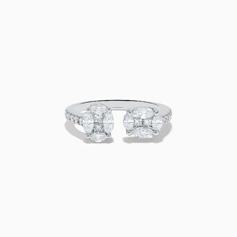 Jewelry Clearance Sale – Final Reductions Pave Classica 14K White Gold Open Shank Diamond Ring Jewelry Clearance Sale – Final Reductions Pave Classica 14K White Gold Open Shank Diamond Ring