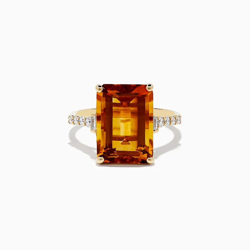 Limited-Stock Jewelry Clearance – Grab Your Favorites Now Sunset 14K Yellow Gold Citrine and Diamond Ring Limited-Stock Jewelry Clearance – Grab Your Favorites Now Sunset 14K Yellow Gold Citrine and Diamond Ring
