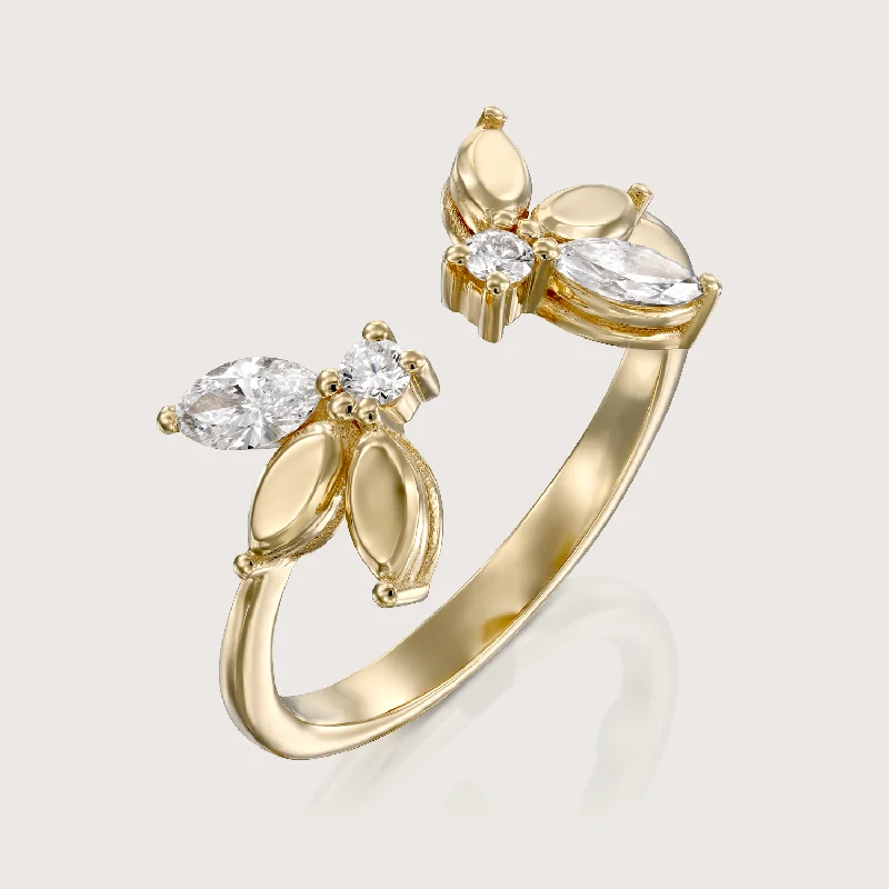 Jewelry Deals That Sparkle – Shop Today Enlarged Jeanne Bécu Open Gold Ring