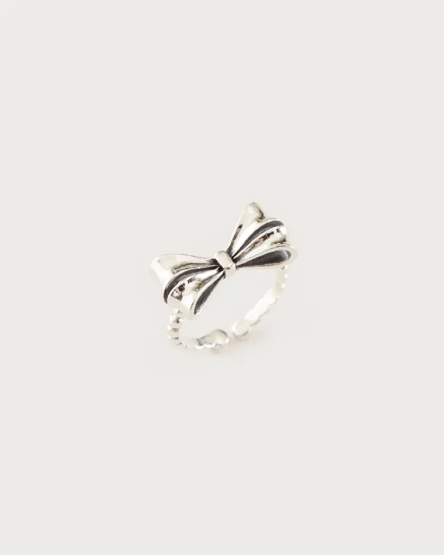 Best Jewelry Sale – Shop Exclusive Designs Now Silver Bow Ring