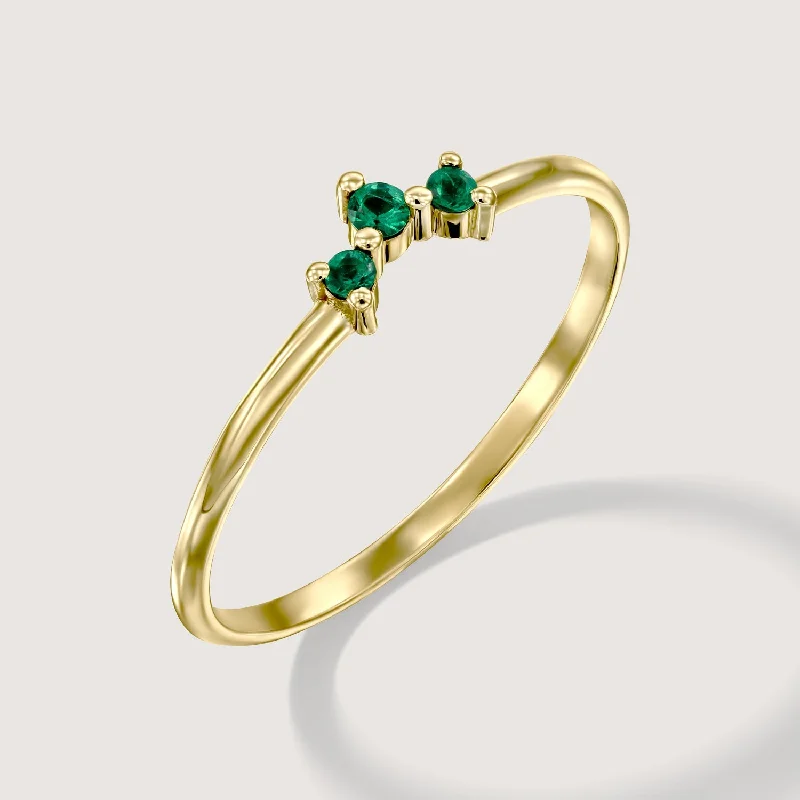 Make Every Moment Shine – Jewelry Discounts Available Frida Ring Emerald