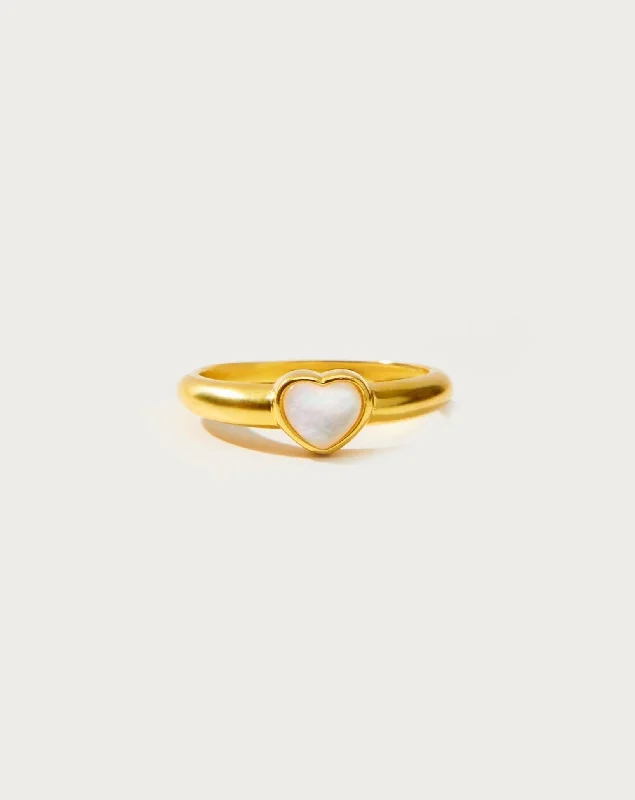 Timeless Elegance Now At Special Discounts Gold Devon Heart Ring
