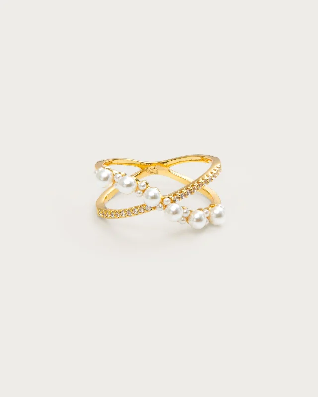 Limited-Time Jewelry Discounts – Shine Without The Splurge Infinity Crossover Pearl Ring Limited-Time Jewelry Discounts – Shine Without The Splurge Infinity Crossover Pearl Ring