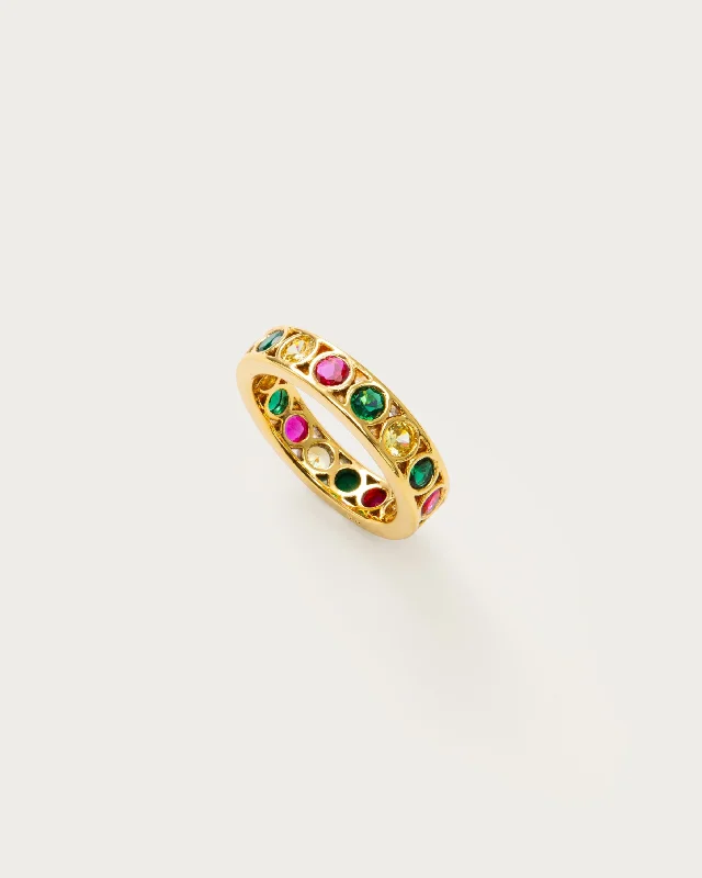 Limited-Time Offer On Elegant Jewelry Pieces Iridescent Ring
