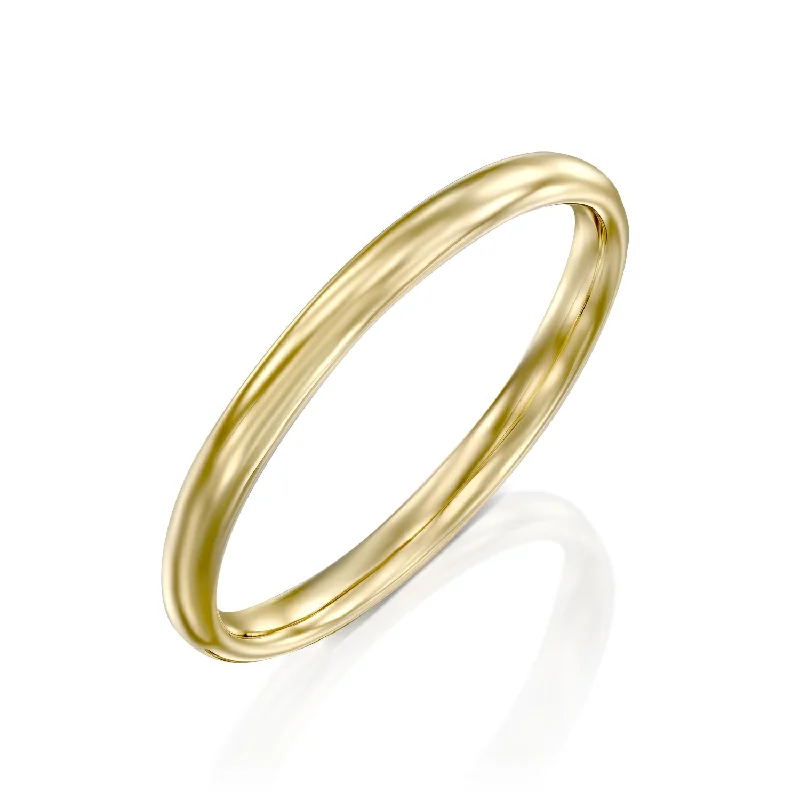 Accessorize For Less – Luxury Jewelry At Affordable Prices Jessie Gold Wedding Band - 2mm Accessorize For Less – Luxury Jewelry At Affordable Prices Jessie Gold Wedding Band - 2mm