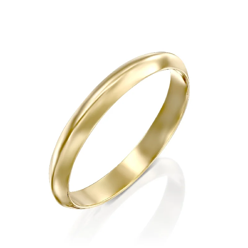 Final Call For Exquisite Jewelry At Reduced Rates Jodie Gold Wedding Band - 3mm