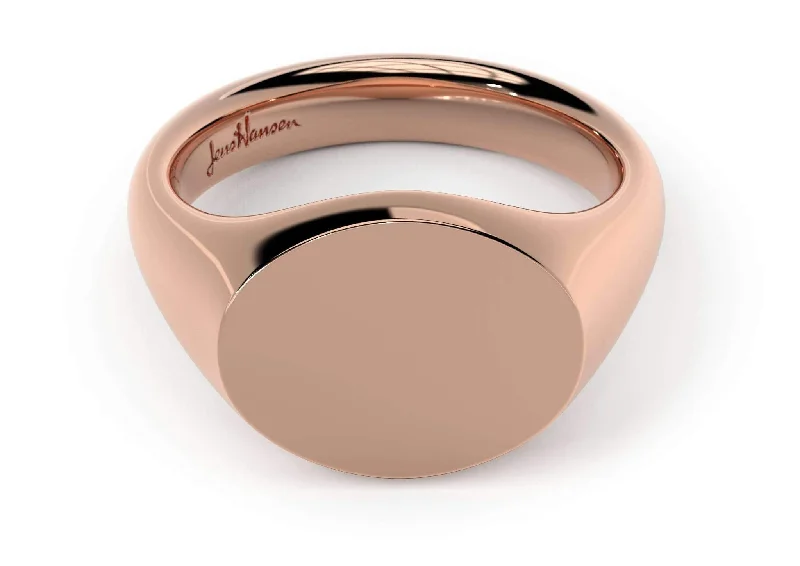 Luxury Jewelry Clearance – Shop Premium Styles Now Landscape Signet Ring, Red Gold