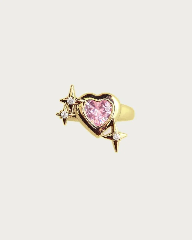 Best-Selling Jewelry Now Available At Special Deals Pink Supremacy Ring in Gold