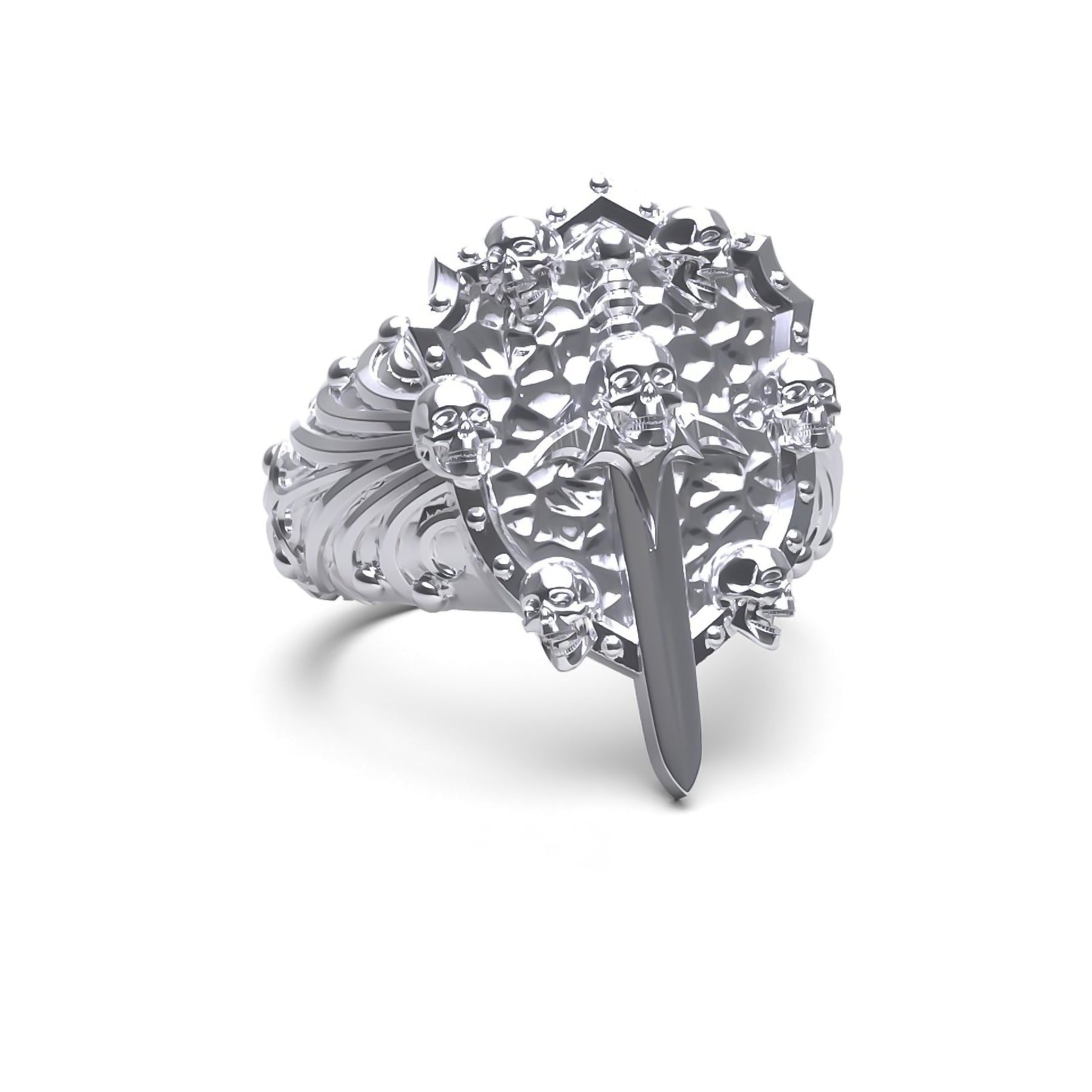Buy More, Save More On Stunning Jewelry Designs SWORD & SHIELD RING