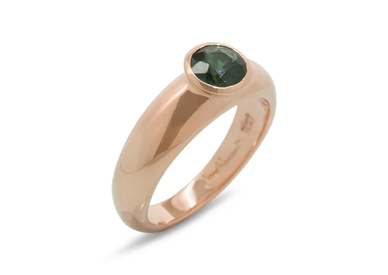 Chic And Stylish Jewelry At Exclusive Prices JW73 Gemstone Ring, Red Gold