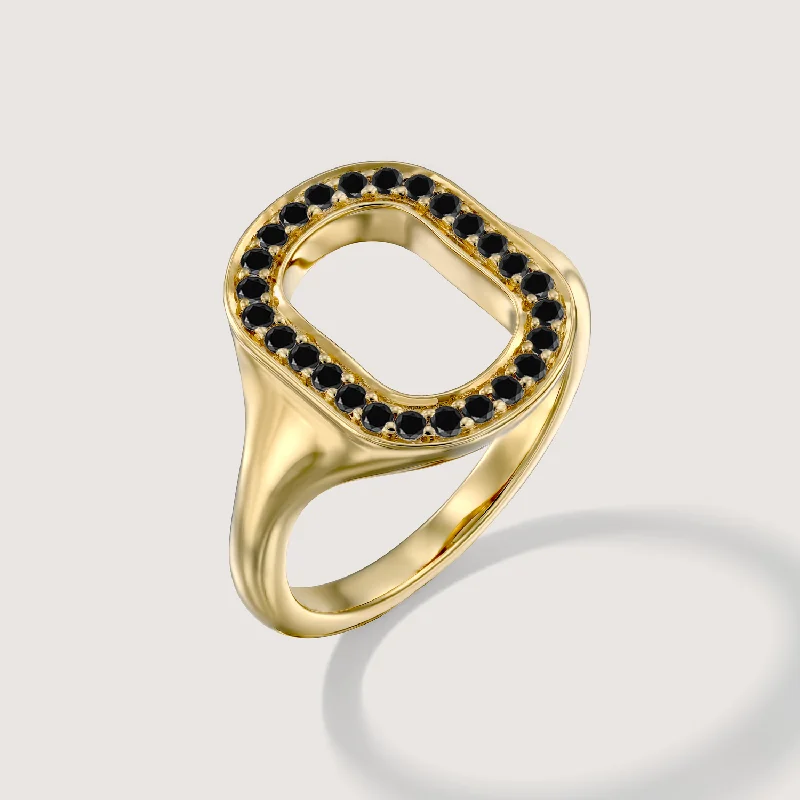 Seasonal Jewelry Sale – Upgrade Your Style Today Ring 04 - Black Diamonds