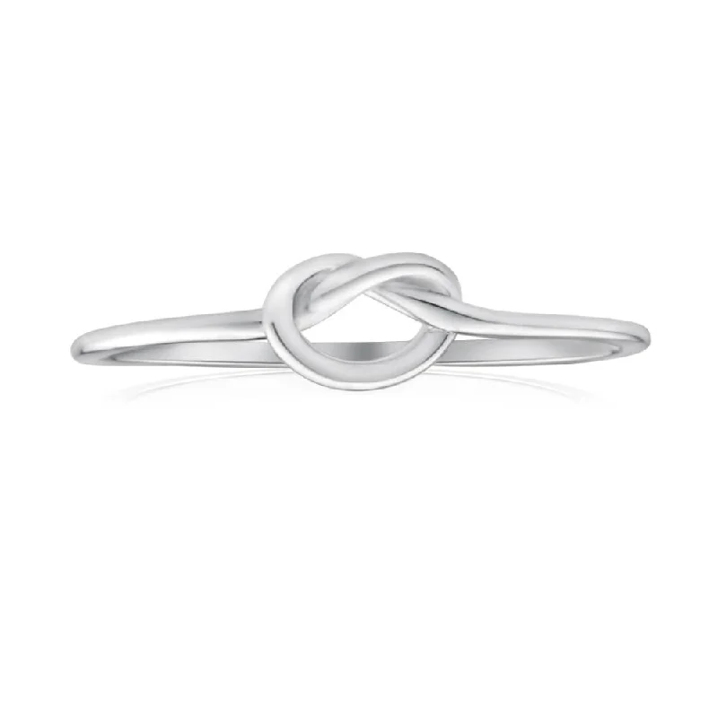 Shop Trending Jewelry With Exclusive Savings Sterling Silver Fancy Knot Ring