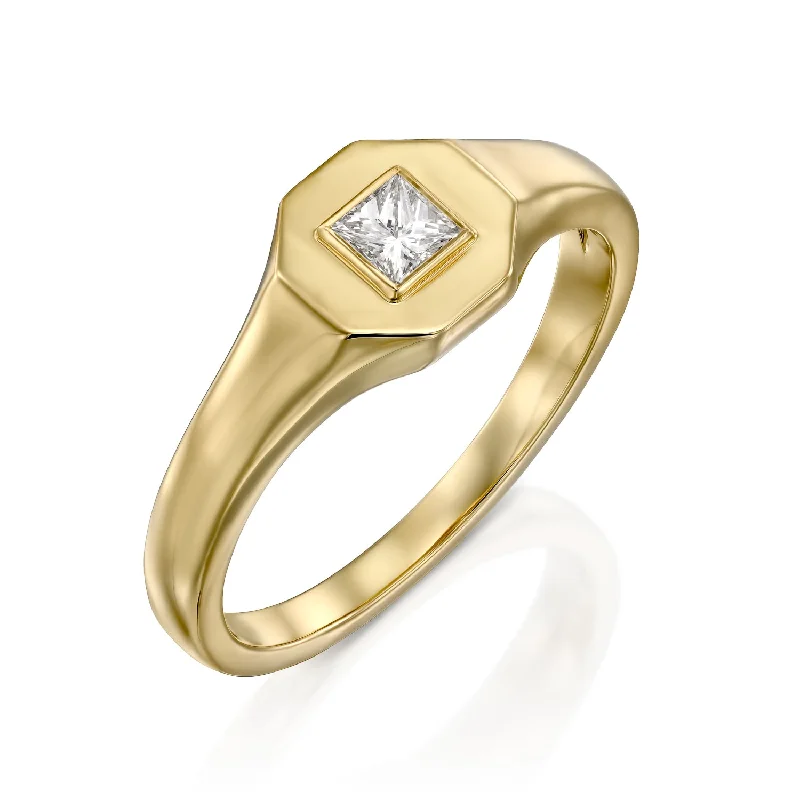 Premium Jewelry, Premium Discounts – Act Fast Taylor Gold Ring White Princess Diamond Premium Jewelry, Premium Discounts – Act Fast Taylor Gold Ring White Princess Diamond