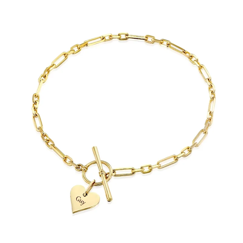 Dazzle In Elegance With Our Biggest Jewelry Sale Valentine Bracelet & Engraving
