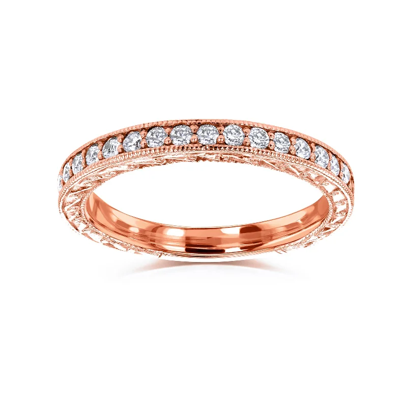 Limited Stock On Premium Jewelry At Low Prices 1/3ct.tw Diamond Pavé Valentina Band