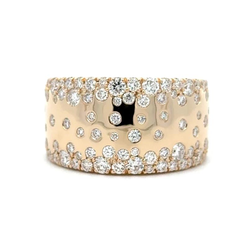 Unmissable Deals On Handmade Jewelry Collections 14K Yellow Gold 1.48cttw. Diamond Scattered Design Fashion Ring Unmissable Deals On Handmade Jewelry Collections 14K Yellow Gold 1.48cttw. Diamond Scattered Design Fashion Ring