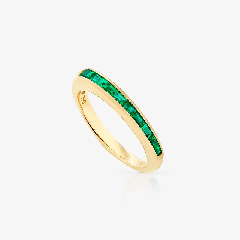 Fine Jewelry, Limited-Time Offers Available Emerald Baguette Stacking Ring