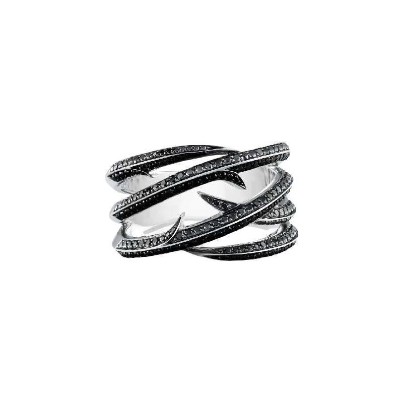 Luxury Meets Affordability – Jewelry Sale Now Live Black Diamond Thorn Embrace Wrap Ring Luxury Meets Affordability – Jewelry Sale Now Live Black Diamond Thorn Embrace Wrap Ring