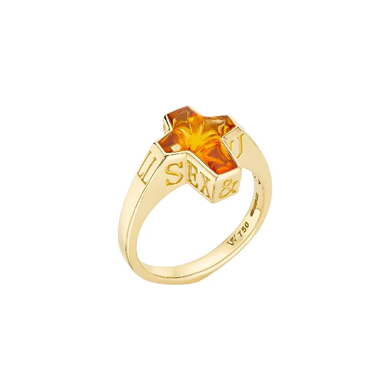 Stunning Jewelry At A Fraction Of The Price Citrine Cross Sex Drugs & Rock and Roll Ring Stunning Jewelry At A Fraction Of The Price Citrine Cross Sex Drugs & Rock and Roll Ring