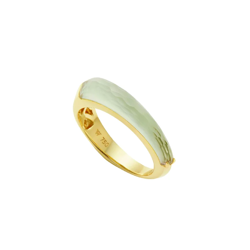 Discounted Jewelry For A Glamorous Look Chrysolemon Doublet Ch2 Crystal Haze Ring