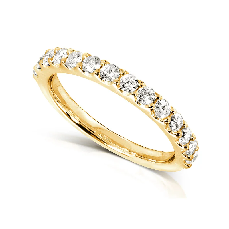 Exclusive Jewelry Bundles At Discounted Prices 1/2ct.tw Round Brilliant Diamond Prong Band Exclusive Jewelry Bundles At Discounted Prices 1/2ct.tw Round Brilliant Diamond Prong Band