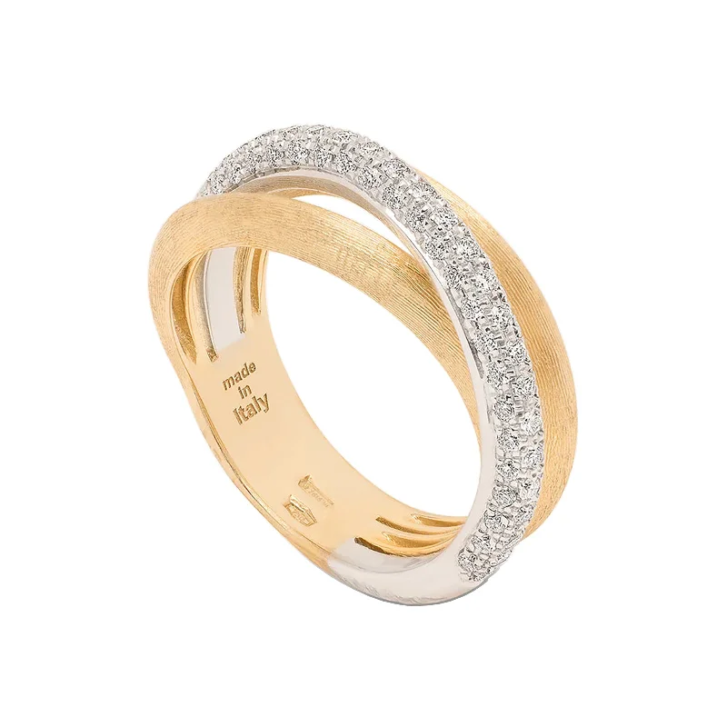 Celebrate Every Occasion With Sparkling Savings Jaipur 3-Strand Diamond Stackable Ring Celebrate Every Occasion With Sparkling Savings Jaipur 3-Strand Diamond Stackable Ring